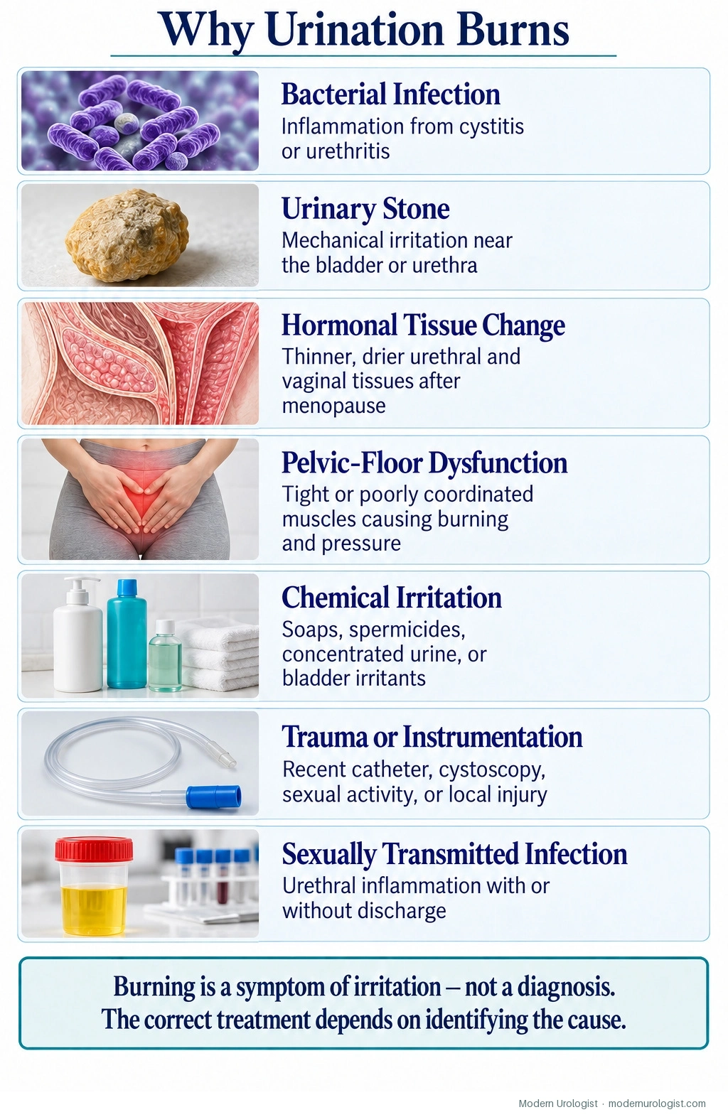 Why Urination Burns