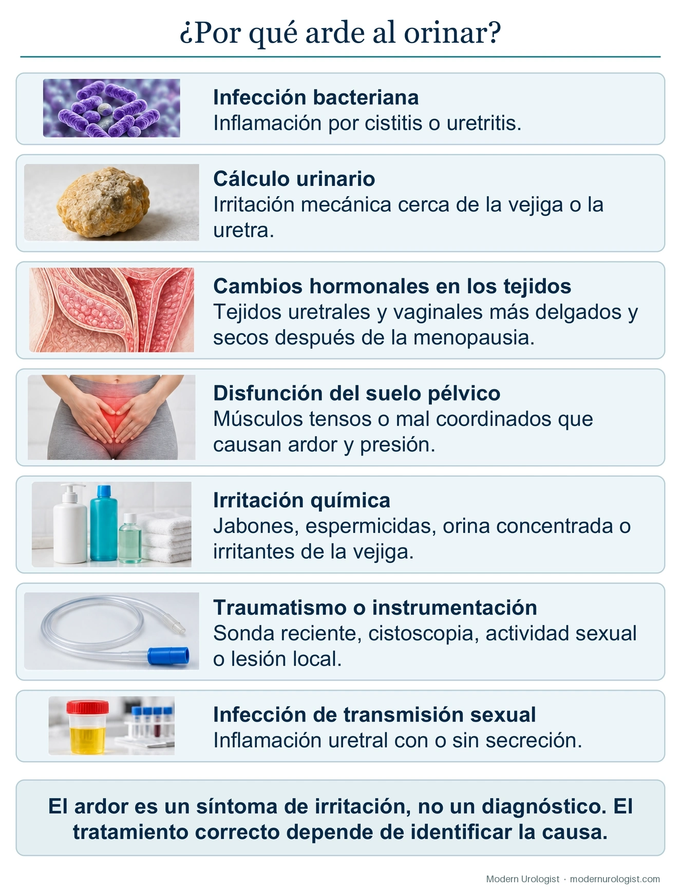 ¿Por qué arde al orinar?