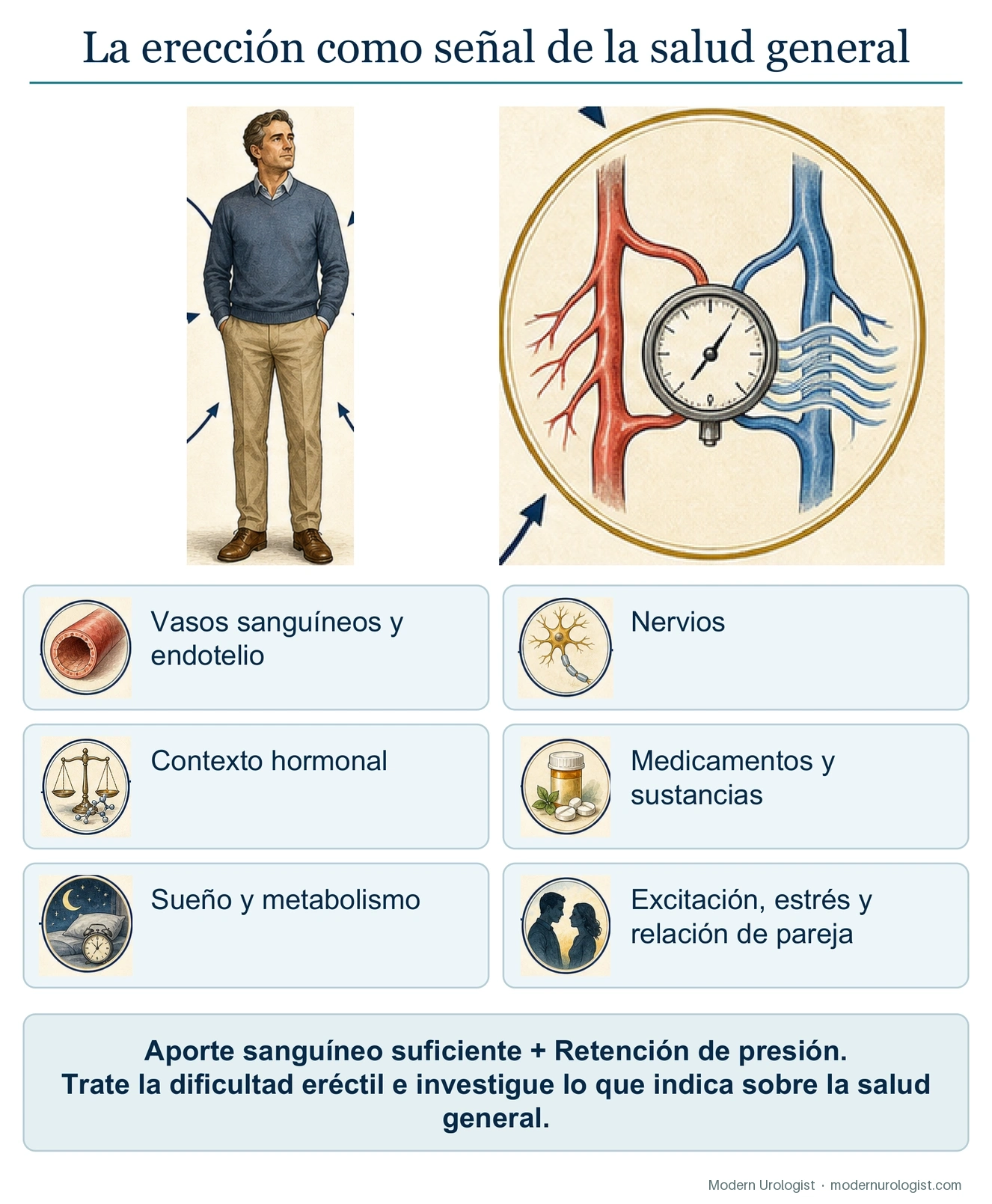 La erección como señal de todo el cuerpo