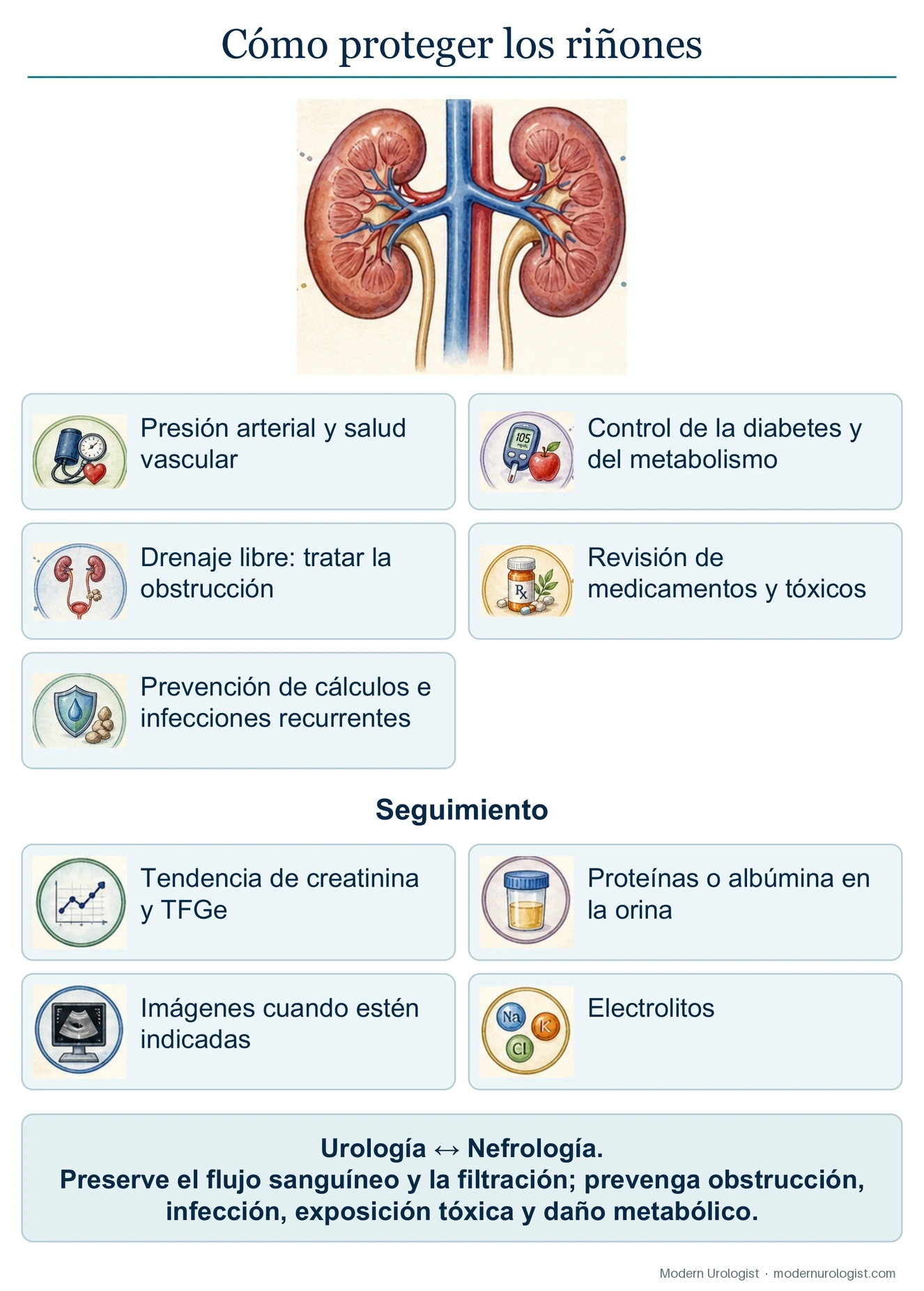 Mapa de protección renal