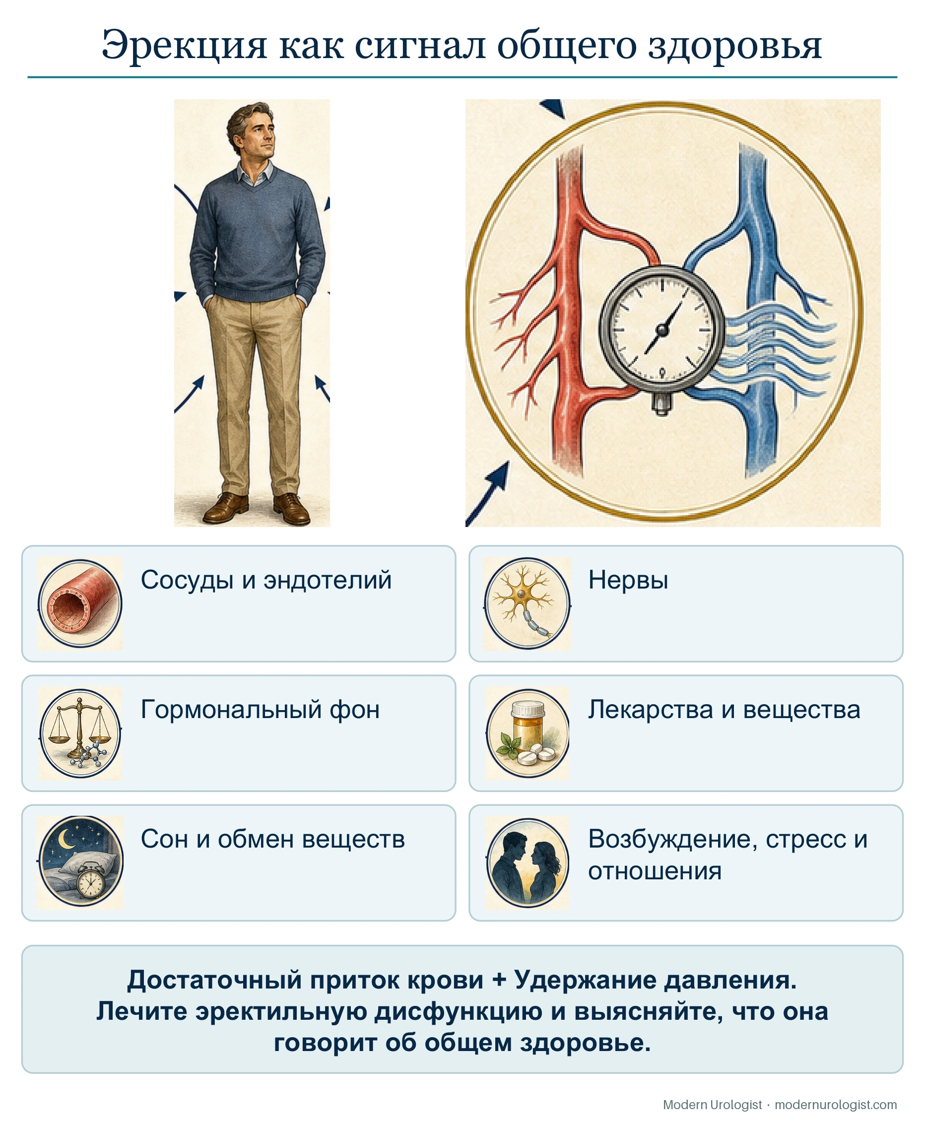 Эрекция как сигнал общего здоровья