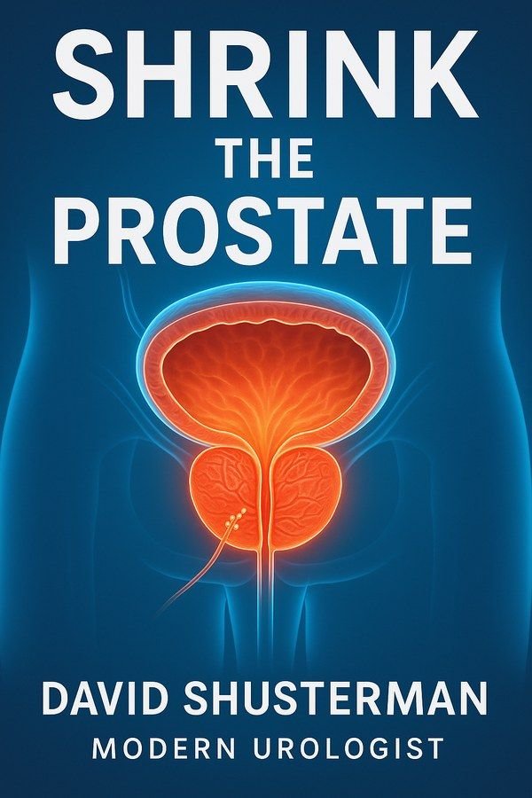 Shrink the Prostate book cover by Dr. David Shusterman