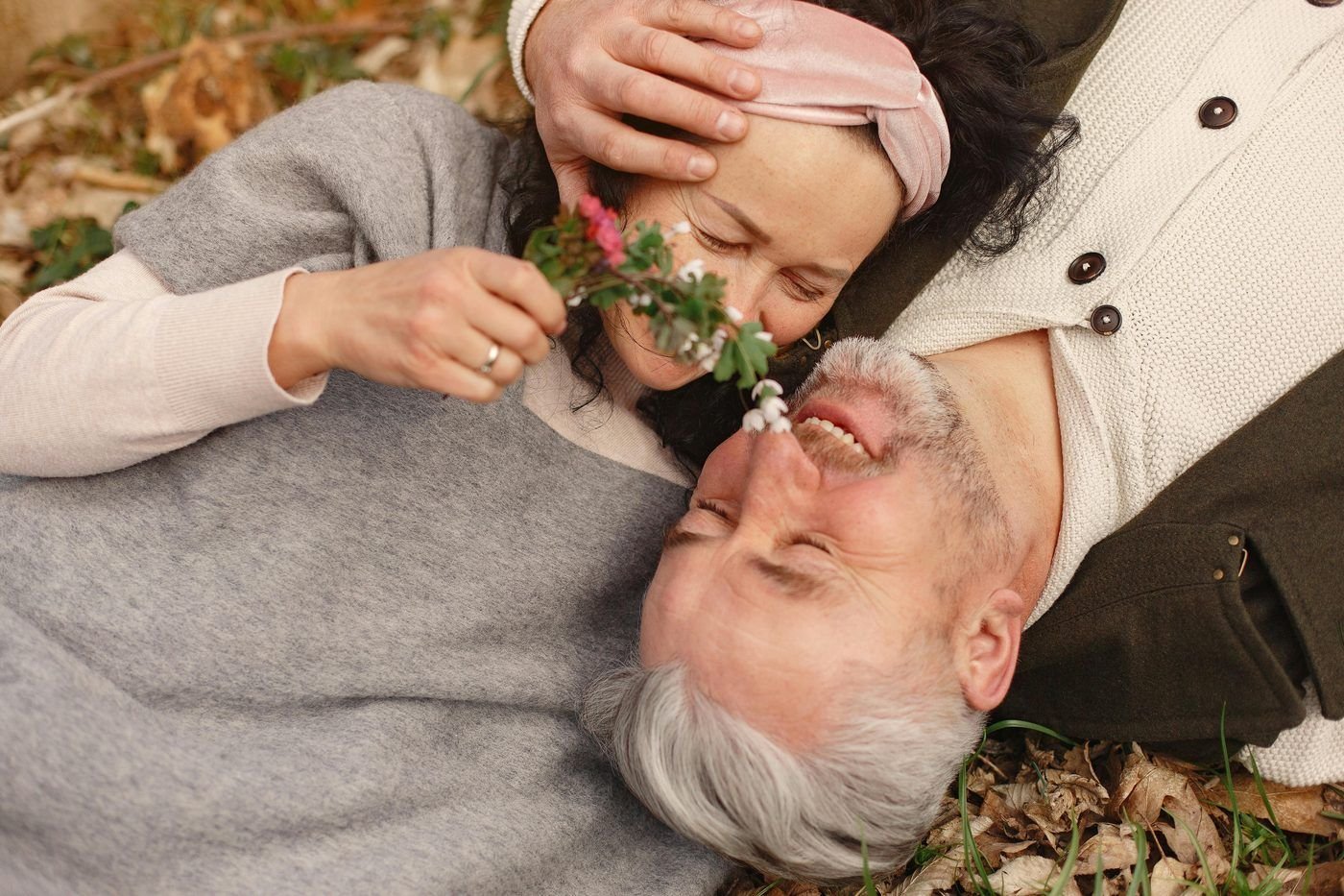 Couple enjoying an active, healthy life together